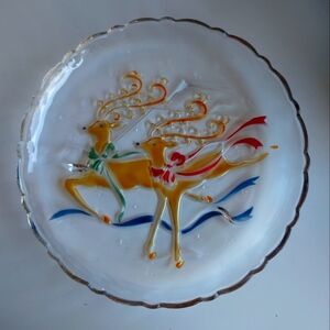 Painting glass plate